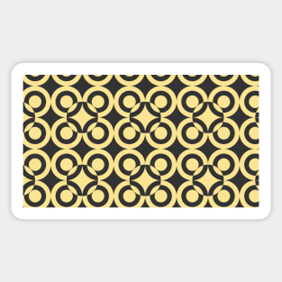 Circle Seamless Pattern 034#002 Sticker